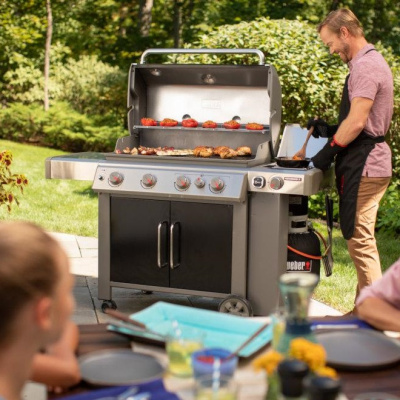 Гриль газовый Weber GENESIS II EP-435 GBS, черный Гриль газовый Weber GENESIS II EP-435 GBS, черный
