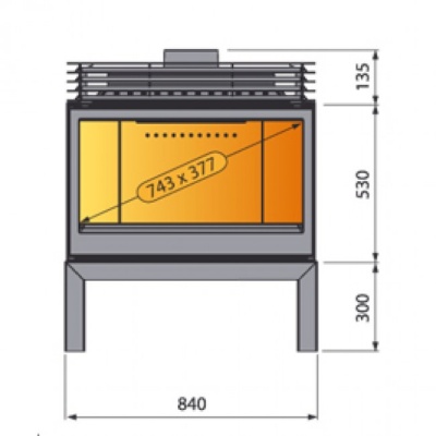 Отопительная печь Liseo Castiron LCI 9 GDFs Stove Отопительная печь Liseo Castiron LCI 9 GDFs Stove