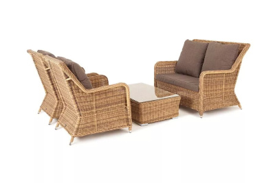 Комплект садовой мебели 4SIS Гляссе Сингл Цвет: соломенный Комплект садовой мебели 4SIS Гляссе Сингл Цвет: соломенный