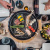 Керамический круглый настольный гриль Yakiniku Shichirin Керамический круглый настольный гриль Yakiniku Shichirin
