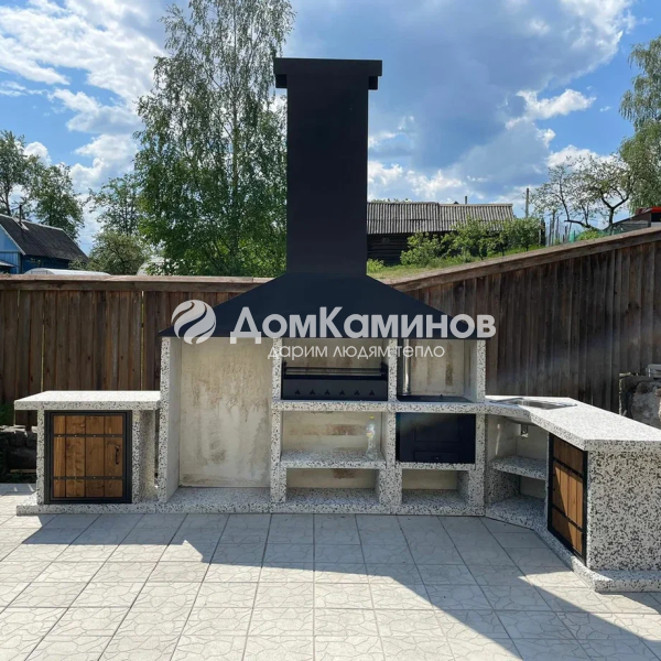 Уличный барбекю комплекс. КП Палникс