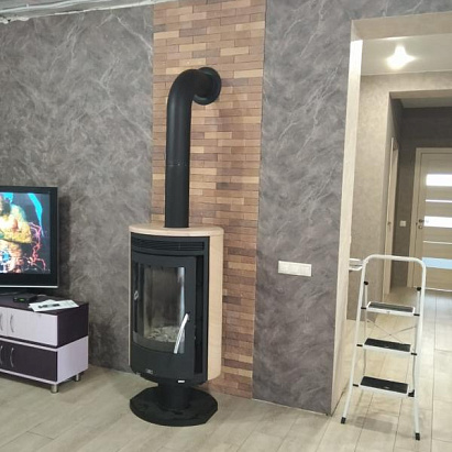 Печь-камин ABX Arktis 8 поворотный