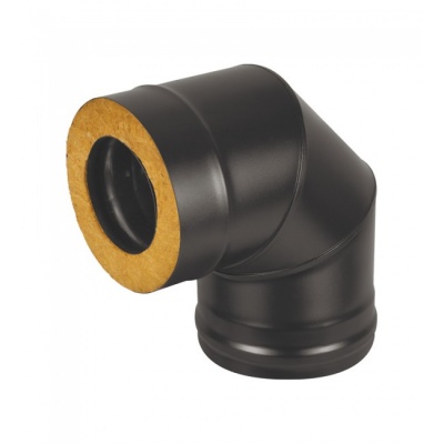 Сэндвич-колено Везувий BLACK (AISI 430/0,5мм) 90 3 секции d=200x300 Сэндвич-колено Везувий BLACK (AISI 430/0,5мм) 90 3 секции d=200x300