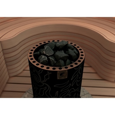 Электрическая печь SAWO Dragonfire, Fiber Jungle DRF3-90NS-P-C (9 кВт, выносной пульт, нержавейка) Электрическая печь SAWO Dragonfire, Fiber Jungle DRF3-90NS-P-C (9 кВт, выносной пульт, нержавейка)