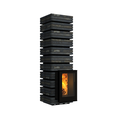 Дровяная банная печь Grill'D Shaman Long (4 каменки)