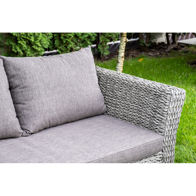 Комплект садовой мебели 4SIS Капучино (гиацинт) Цвет: графит Комплект садовой мебели 4SIS Капучино (гиацинт) Цвет: графит