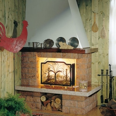 Каминная облицовка Palazzetti Montefeltro RH corner 78 Каминная облицовка Palazzetti Montefeltro RH corner 78