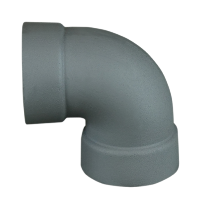 Отвод Гефест 90гр чугун ф130 Отвод Гефест 90гр чугун ф130