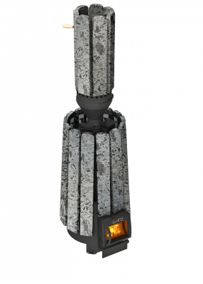 Дымоход-конвектор Grill'D Stone (D130/250) (Серпентинит)