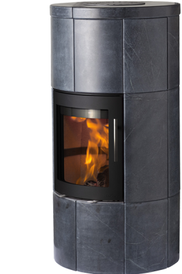 Печь-камин Lotus M1 Dark