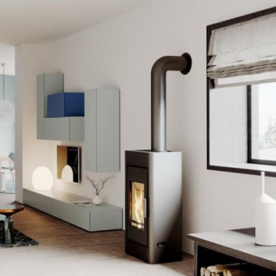 Печь камин Defro Home Solum, 9кВт Печь камин Defro Home Solum, 9кВт