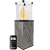 Нагреватель газовый PATIO/MINI/G31/37MBAR/Q/N/P/G - NATURALI PIETRA GREY, пульт