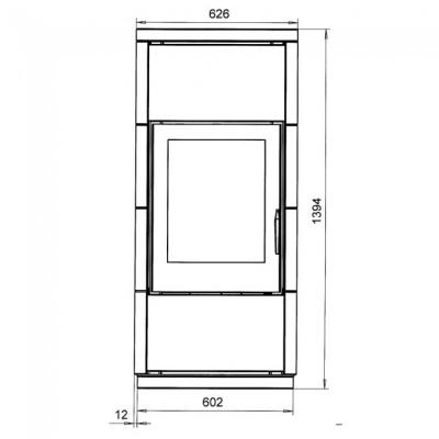 Отопительная печь NunnaUuni DEKO 2 DUE C 1