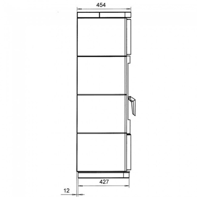 Отопительная печь NunnaUuni DEKO 2 DUE C 1