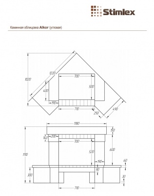 Облицовка Alkor SWTRA90C Облицовка Alkor SWTRA90C