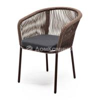 Стул из роупа 4SIS Марсель Цвет: коричневый шагрень, коричневый, темно-серый