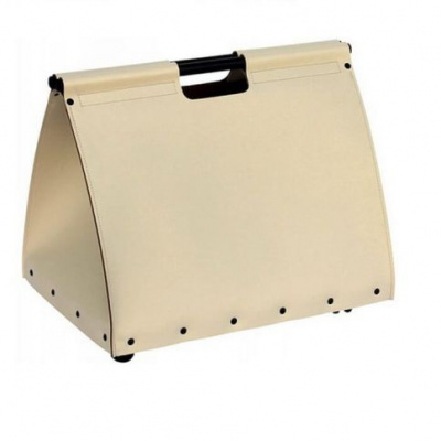 Дровница Comex 50.046P in Ecopelle Panna H. cm 50 L cm 55X40