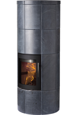 Печь-камин Lotus M2 Dark