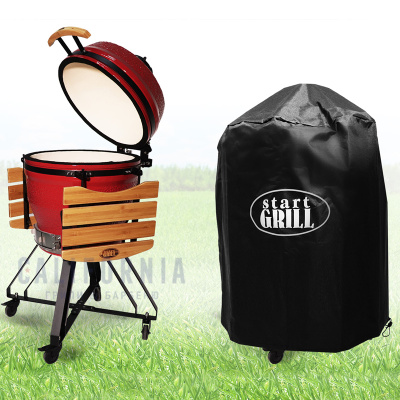 Керамический гриль Start Grill-22 PRO (56 см.), красный Керамический гриль Start Grill-22 PRO (56 см.), красный