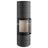 Печь Spartherm Ambiente A4, титан, светлый шамот