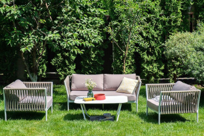 Лаунж-зона 4SIS Касабланка на 4 персоны из роупа Цвет: бежевый