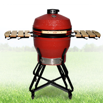 Керамический гриль Start Grill-22 PRO (56 см.), красный Керамический гриль Start Grill-22 PRO (56 см.), красный
