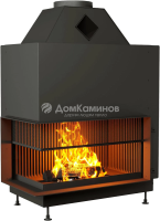 Каминная топка Астов с сеткой О2С 90\50