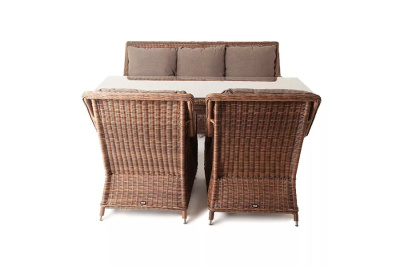 Обеденная группа 4SIS Гляссе Цвет: коричневый Обеденная группа 4SIS Гляссе Цвет: коричневый