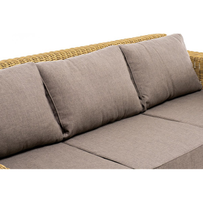 Диван 4SIS Боно трехместный Цвет: соломенный Диван 4SIS Боно трехместный Цвет: соломенный