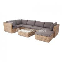 Комплект садовой мебели 4SIS Лунго (гиацинт) Цвет: соломенный