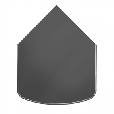 Предтопочный лист Вулкан VPL041-R7010, 1000х800, серый