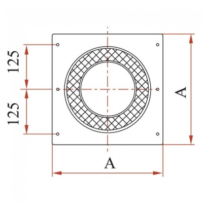 Опора Дымок 0.8 мм с изоляцией, d=300 мм Опора Дымок 0.8 мм с изоляцией, d=300 мм