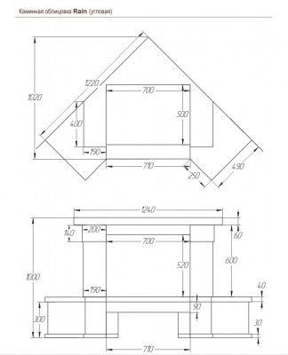 Облицовка Rain SW135C  Облицовка Rain SW135C