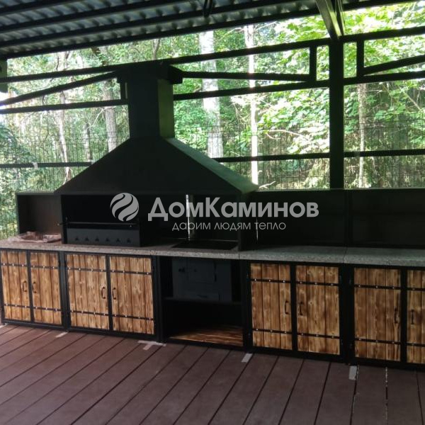 Модульный барбекю в стиле Лофт