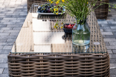 Комплект садовой мебели 4SIS Палермо Цвет: соломенный Комплект садовой мебели 4SIS Палермо Цвет: соломенный