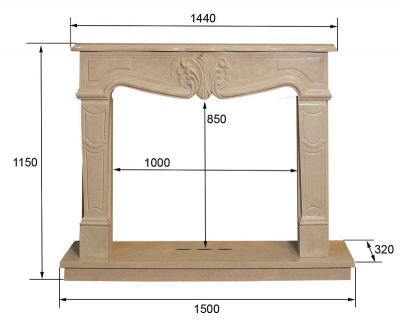 Мраморный портал Metida