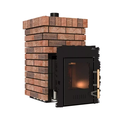 Дровяная банная печь Grill’D  Violet Retro AISI 310 Long (Камень 20 кг)