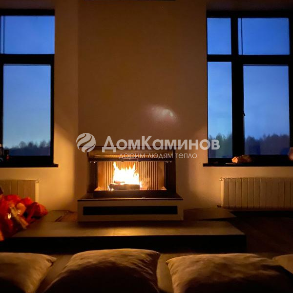 Каминная топка АСТОВ П3С 10057 в термокоробе из Скамотека