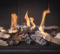 Дрова керамические для газового камина 1 метр