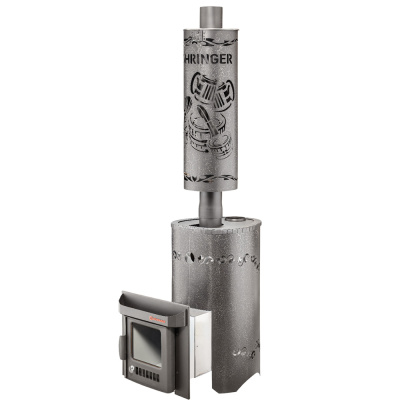 Дровяная печь Ферингер Мини ПФ в кожухе Стандарт, до 18 м³ Дровяная печь Ферингер Мини ПФ в кожухе Стандарт, до 18 м³