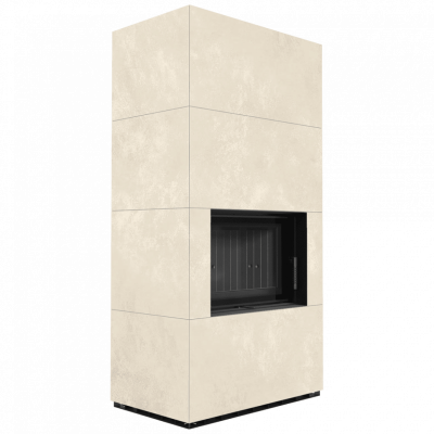 Каминокомплект Kratki PRO FLOKI BOX OXIDE BIANCO Каминокомплект Kratki PRO FLOKI BOX OXIDE BIANCO