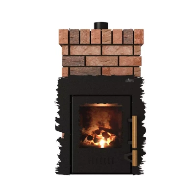 Дровяная банная печь Grill’D  Violet Retro AISI 310 Long (Камень 20 кг)