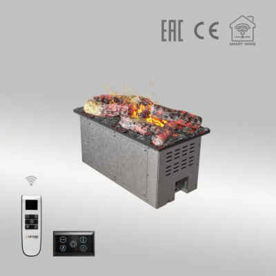 Паровой электрокамин Airtone Vepo 500 с дровами