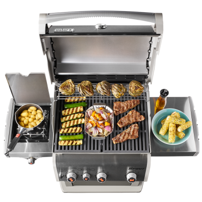 Гриль газовый Weber Spirit S-330 Premium GBS, нерж. сталь Гриль газовый Weber Spirit S-330 Premium GBS, нерж. сталь