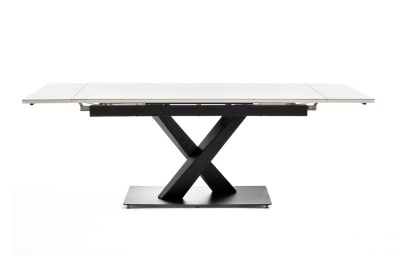 Интерьерный раздвижной стол 4SIS Юпитер Цвет: белый глянцевый