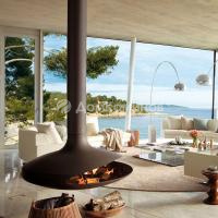 Камин Focus Gyrofocus, чёрный