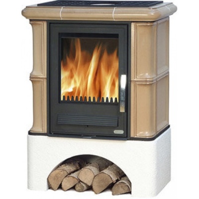 Печь-камин ABX BAVARIA K, с теплообменником (табак)