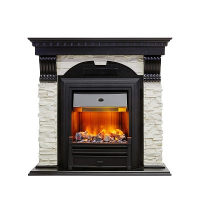Каминокомплект Dublin Сланец Brookline Black  Каминокомплект Dublin Сланец Brookline Black
