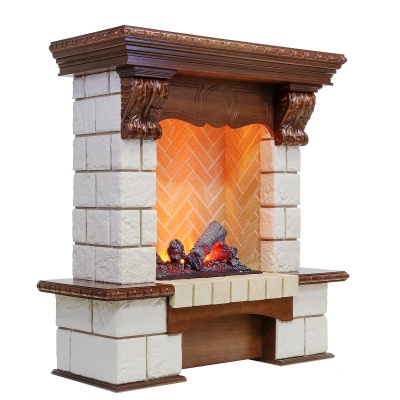 Каминокомплект Pierre Luxe Cassette 400 Каминокомплект Pierre Luxe Cassette 400