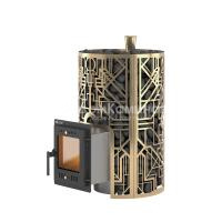 Печь для бани Эверест "Steam Master" GALAXY 24 INOX (210М) GOLD диаметр дымохода: 115 мм Печь для бани Эверест "Steam Master" GALAXY 24 INOX (210М) GOLD диаметр дымохода: 115 мм